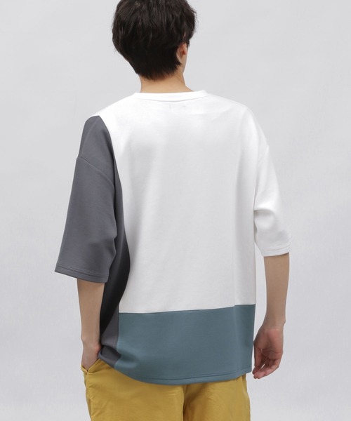 tシャツ ダンボール切替半袖T / 976905 メンズ | LAKOLE | 08