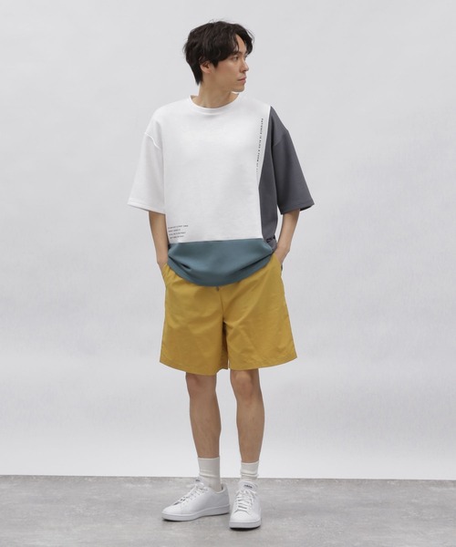 tシャツ ダンボール切替半袖T / 976905 メンズ | LAKOLE | 07