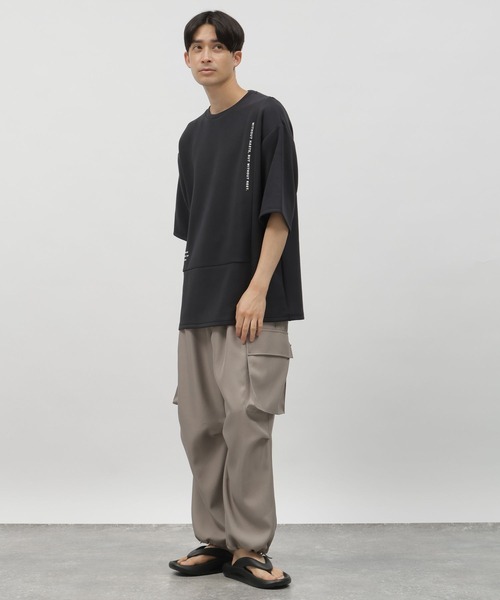 tシャツ ダンボール切替半袖T / 976905 メンズ | LAKOLE | 05