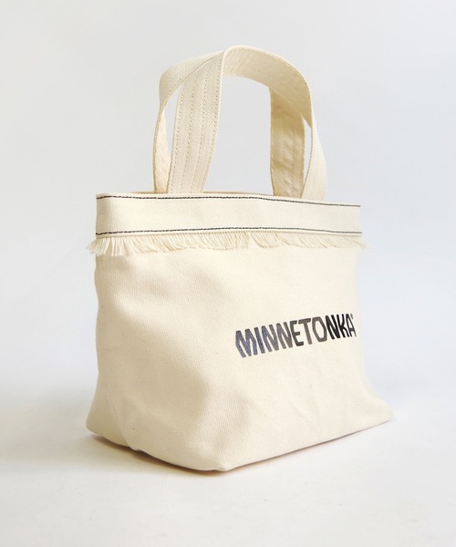 未使用 MINNETONKA ミネトンカ トート バッグ モカシン キーリング付 Minnetonka - 未使用 MINNETONKA ミネトンカ トート バッグ モカシン