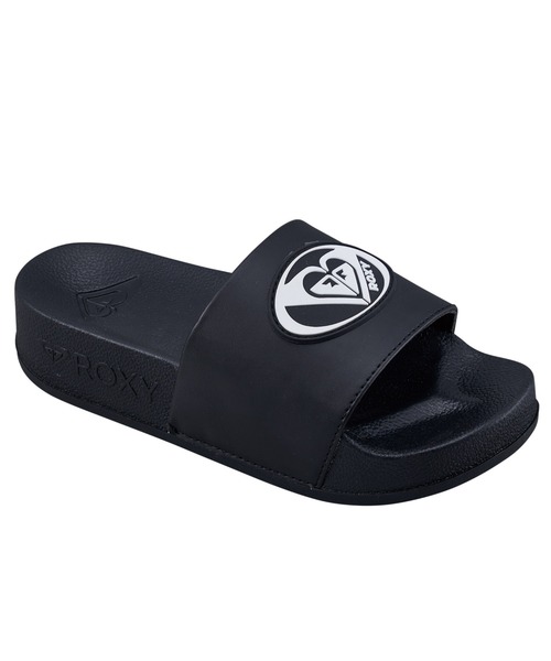 【Roxy】ロキシー Slippy Knit スライド サンダル 万能アイテム ROXY サンダル SLIPPY PLATFORM/ロキシー厚底スライドサンダル