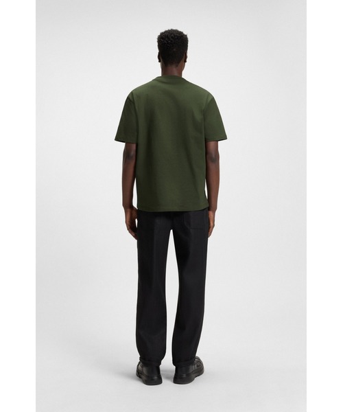 HUGOBOSS/ロゴプリント リラックスフィット Tシャツ HUGO tシャツ HUGOロゴプリント リラックスフィット コットンT