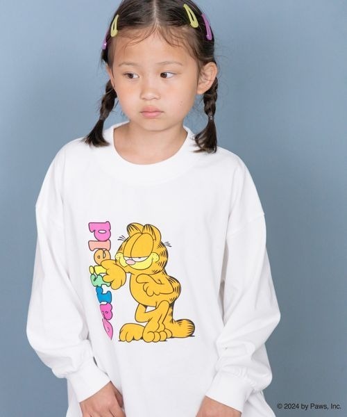 LOWRYS FARM（ローリーズファーム） tシャツ GARFIELDロンT