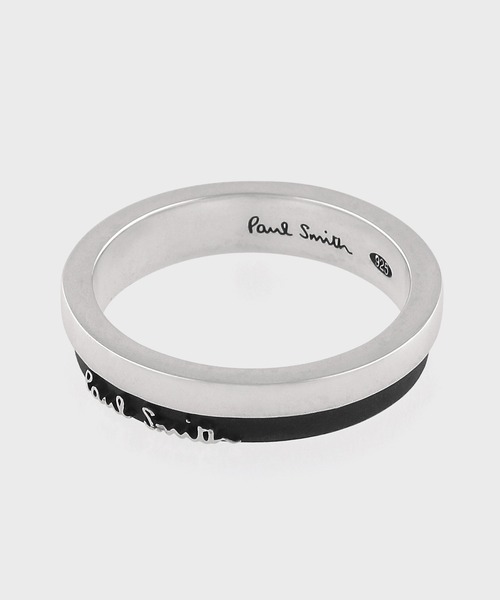 PaulSmith ロゴシルバーシンプルバングル org.jpg