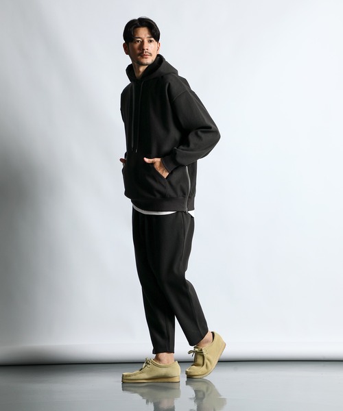 【美品】大きいサイズ　LANVIN SPORT セットアップ LANVIN en Bleu パーカー セットアップ ダブルフェイス