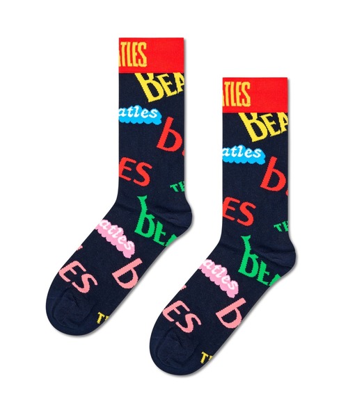 HAPPY SOCKS ハッピーソックス レディース  6足 BEATLES 即発☆Happy Socks x Beatles限定コラボソックス6足セット
