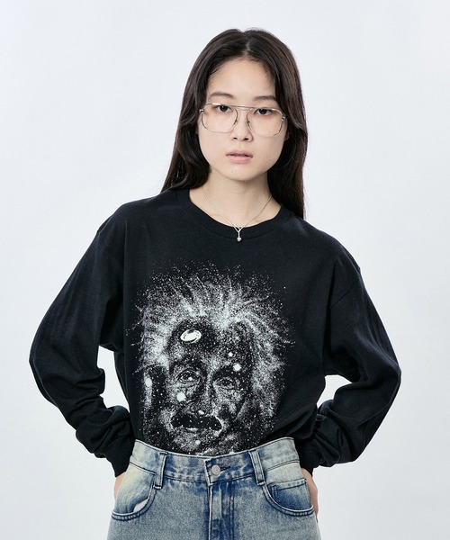 tシャツ 「COTTON EXPRESSIONS」SCIENCE Luminous  LONG/S TEE レディース メンズ ADAM ET ROPE'｜【COTTON EXPRESSIONS】SCIENCE Luminous LONG/S