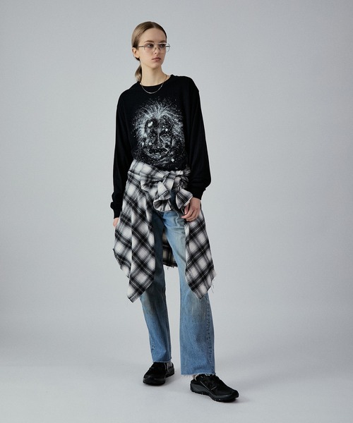 tシャツ 「COTTON EXPRESSIONS」SCIENCE Luminous  LONG/S TEE レディース メンズ M TO R tシャツ 「COTTON EXPRESSIONS」SCIENCE Luminous LONG/S