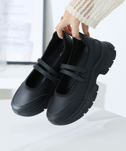 VIVIAN（ヴィヴィアン） フォーマルシューズ 厚底ダブルストラップ