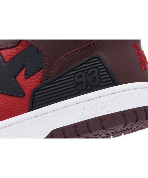 A BATHING APE スニーカー BAPE STA 93 HI メンズ : ZOZOTOWN