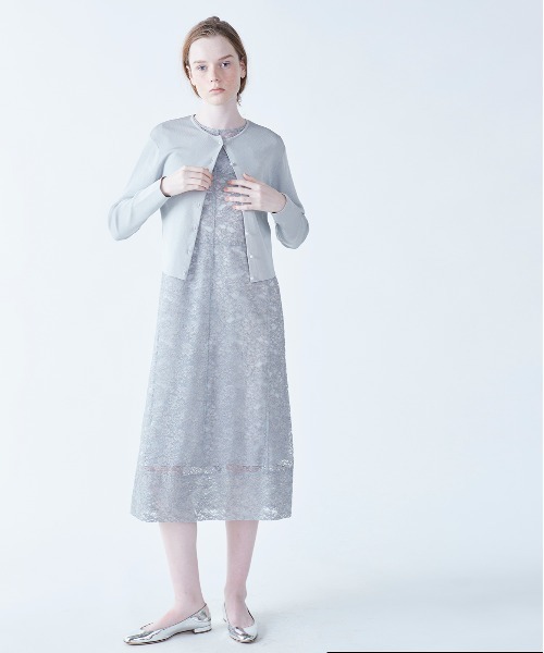 Marilyn Moon（マリリンムーン） ワンピース モダンレーススリーブレス