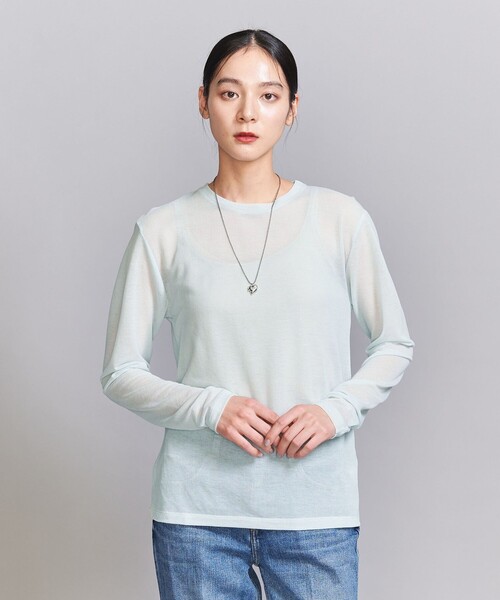 BEAUTY＆YOUTH UNITED ARROWS tシャツ カノコシアー ロング