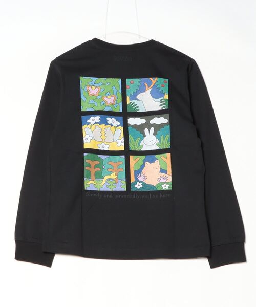 tシャツ 「復刻」”NATURE” hakowasa 天竺ロンT レディース メンズ