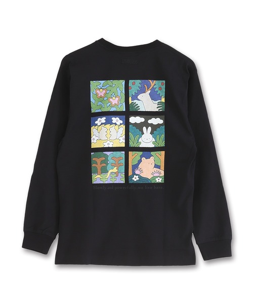 tシャツ 「復刻」”NATURE” hakowasa 天竺ロンT レディース メンズ