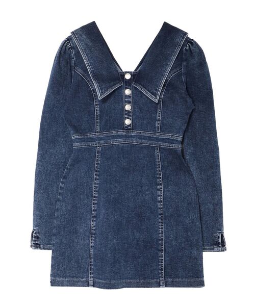 EATME（イートミー） ワンピース BIGカラーデニムワンピース
