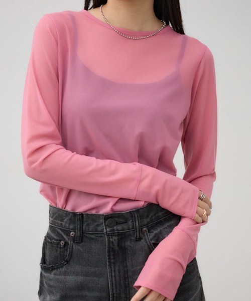 AZUL BY MOUSSY（アズールバイマウジー） tシャツ バックスリット