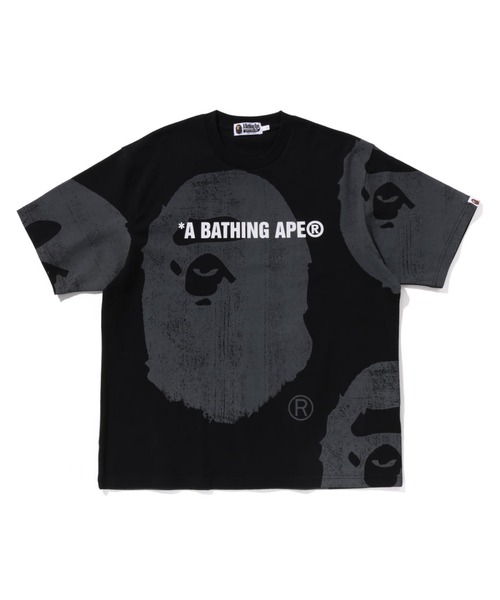 A BATHING APE 黒 Tシャツ A BATHING APE(アベイシングエイプ) / 2001/HEADS SHOW/Tシャツ