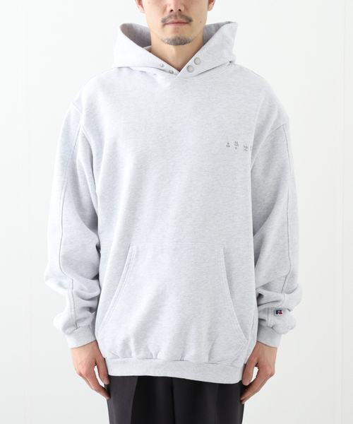 bal（バル） tシャツ × RUSSELL ATHLETIC」 HIGH COTTON HOODIE BALRA 