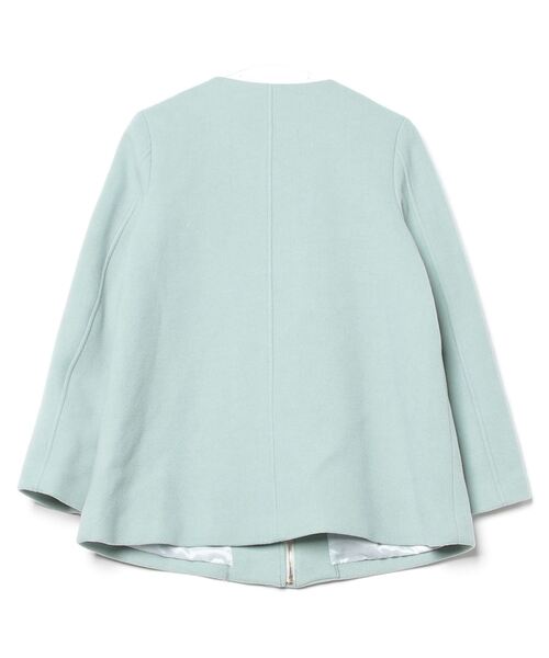 「Khaju」 ブルゾン 38 ブルー レディース_画像2