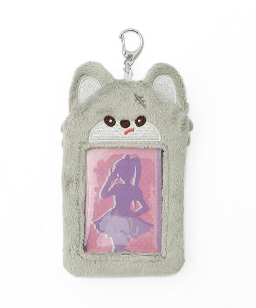 WEGO（ウィゴー） カードケース WEGO/ふわふわぬいカードホルダー 
