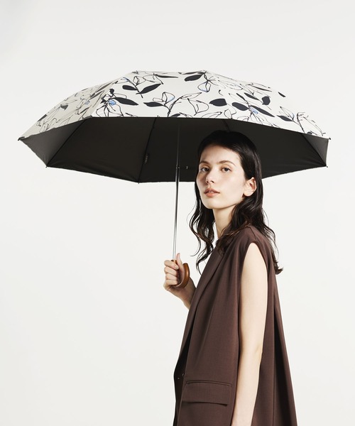 umbulatio 晴雨兼用 日傘 長傘 完全遮光 uvカット 折りたたみ傘 形状