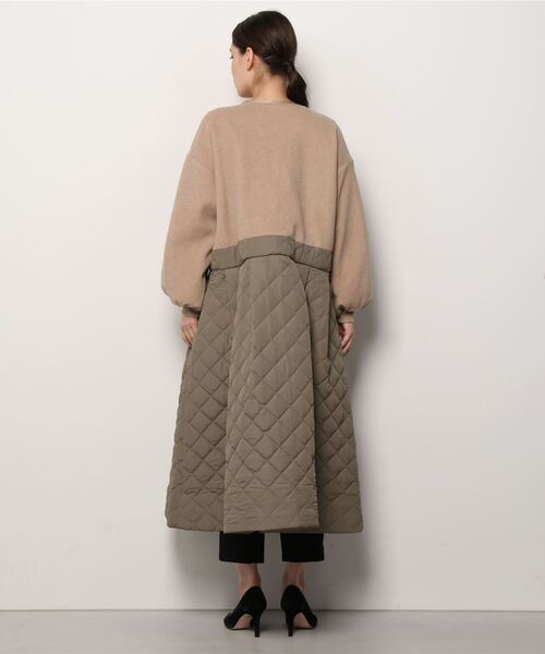 「CAROLINA GLASER」 コート ONE SIZE ブラック レディース_画像3