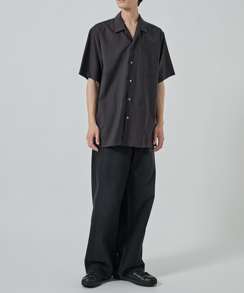 markaware（マーカウェア） スラックス WIDE LEG EASY PANTS メンズ