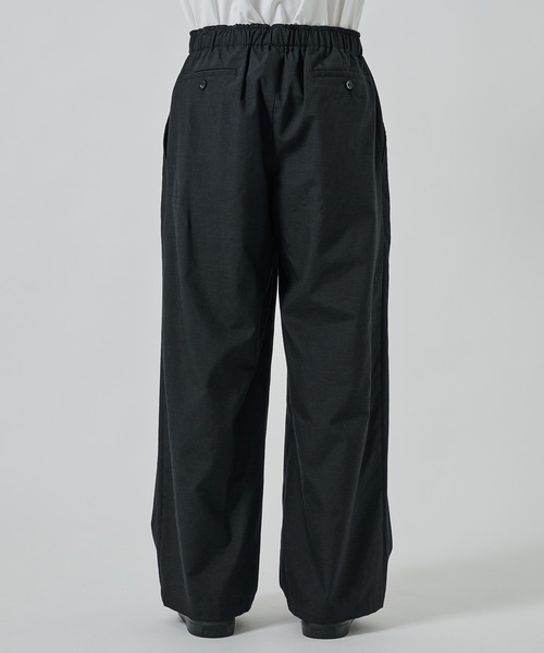 markaware（マーカウェア） スラックス WIDE LEG EASY PANTS メンズ