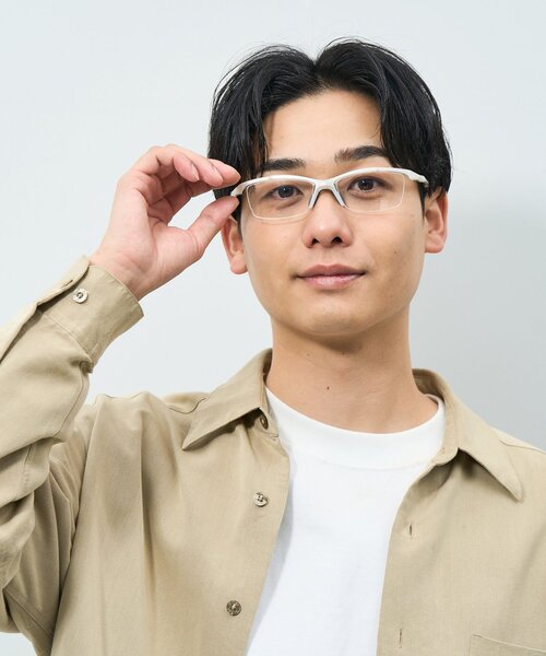 Zoff（ゾフ） 伊達メガネ メガネ 眼鏡 スクエア型 メガネ｜メガネ
