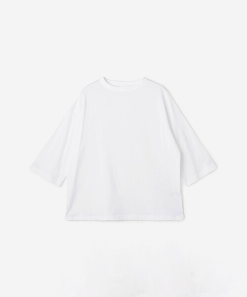 handvaerk tシャツ | 60/2 ボトルネックTシャツ SOLID WOMEN