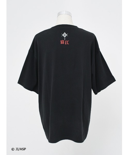伊藤潤二×REFLEM 富江Tシャツ　グレー REFLEM（レフレム） tシャツ 伊藤潤二×REFLEM 富江Tシャツ レディース