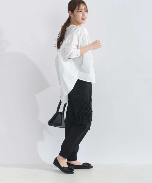 海外希少【PHOEBE PHILO】パッチポケットカーゴパンツ ホワイト COUNTLESS POCKET EASY CARGO PANTS / WHITE | Volff