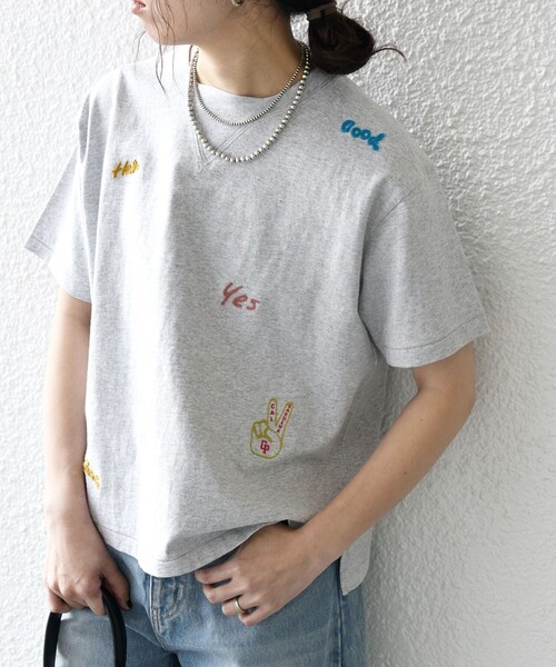 SHIPS any tシャツ 半袖 「SHIPS any別注」Collegiate Pacific:「洗濯