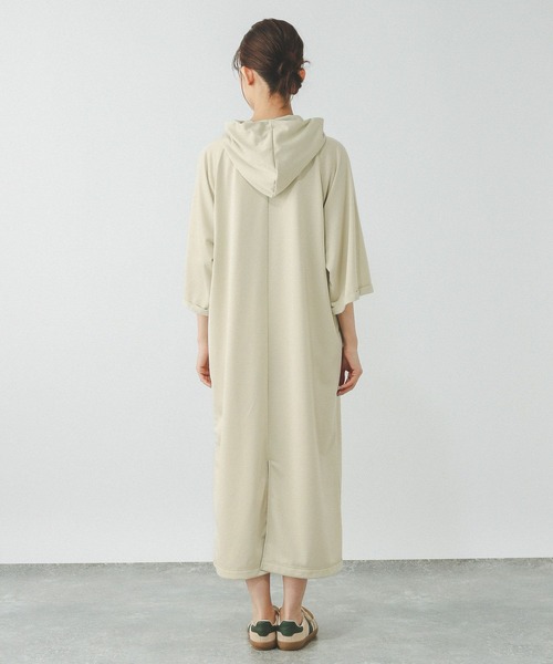 ⑦ パーカー ワンピ Zip Hood Sweatshirt One Piece - SALE