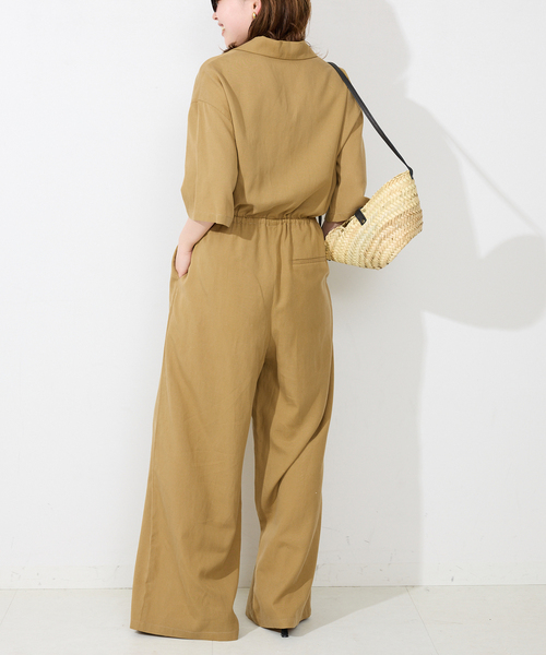 SLOBE IENA オールインワン ハーフスリーブオールインワン
