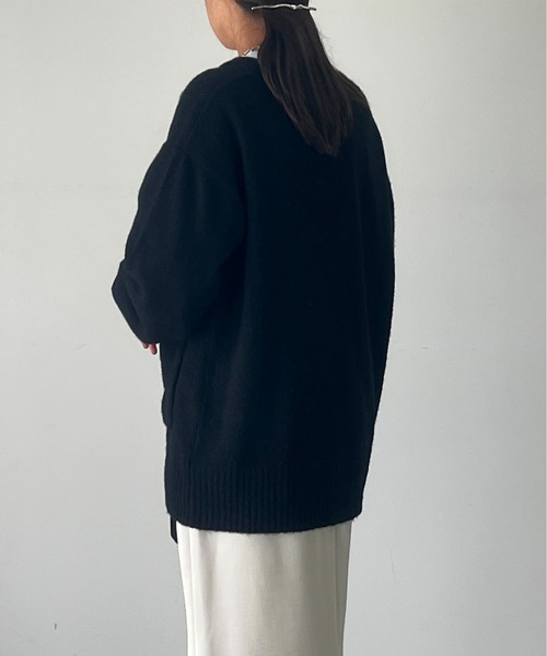 「un dix cors」 ニットカーディガン FREE ベージュ レディース_画像4