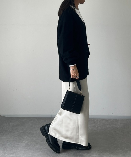 「un dix cors」 ニットカーディガン FREE ベージュ レディース_画像8