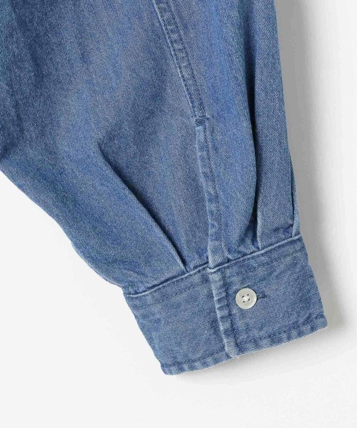 shiratama000dango です★美品★ペイントデニムシャツ George's シャツ ペイントデニムシャツ メンズ レディース : ZOZOTOWN