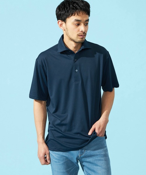エヴィス＊半袖ポロシャツGOLF/38 EDWIN（エドウィン） ポロシャツ 半袖 デニスラ ニットポロシャツ 半袖