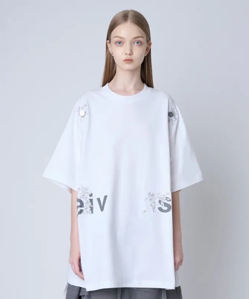 Seivson tシャツ 「Seivson JAPAN “さくら 桜 ” 」限定ロング丈T