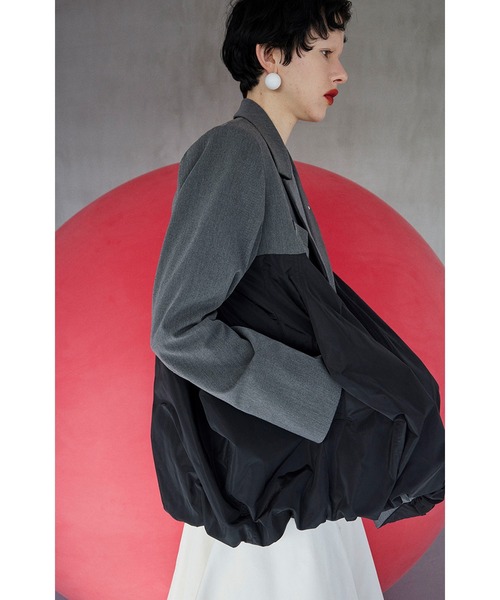 OMMO FLASK PATTERN DOCKING JK ジャケット FLASK PATTERN DOCKING JK（テーラードジャケット）｜OMMO