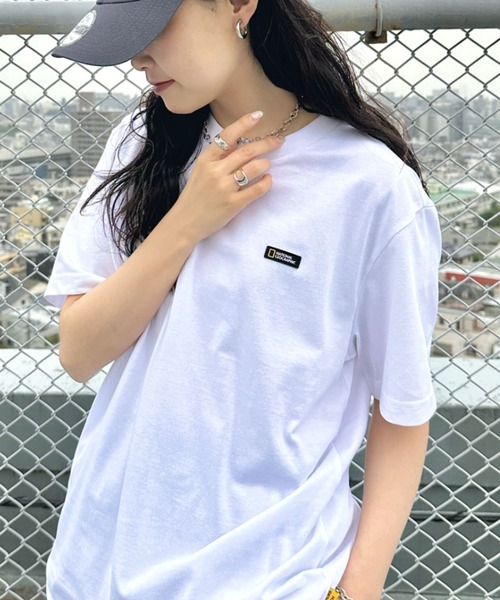 tシャツ 「日本未発売/WEB限定」NATIONAL GEOGRAPHIC(ナショナル ジオグラフィック)/ワンポイント ロゴ 半袖 Tシャツ/Neo