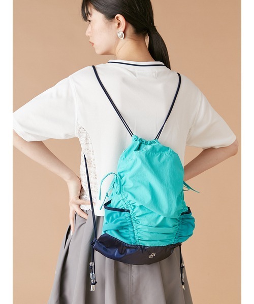 【LILY BROWN】ショルダーバッグ LILY BROWN ショルダーバッグ バッグ スイッチングナップサック