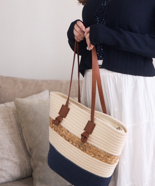 Cachellierカシェリエフラミンゴカゴバッグ籠ショルダーバッグピンク軽量 cachellier(カシェリエ） 四角かごバッグ（BE）（ハンドバッグ
