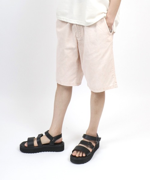 いんでぃご ANPAS ジーンズ Vintage Design Indigo Denim＆Color Half Pants