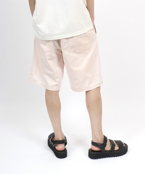 いんでぃご ANPAS ジーンズ Vintage Design Indigo Denim＆Color Half Pants