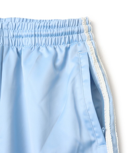 adidas パンツ SATIN WIDE LEG PANTS RUFFLE 3S / アディダス