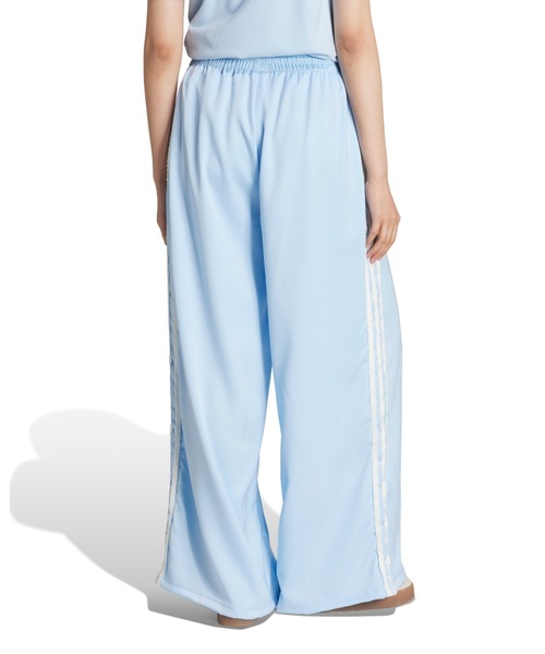 【adidas】アディダス ワイド パンツ サテン ラッフル adidas パンツ SATIN WIDE LEG PANTS RUFFLE 3S / アディダス
