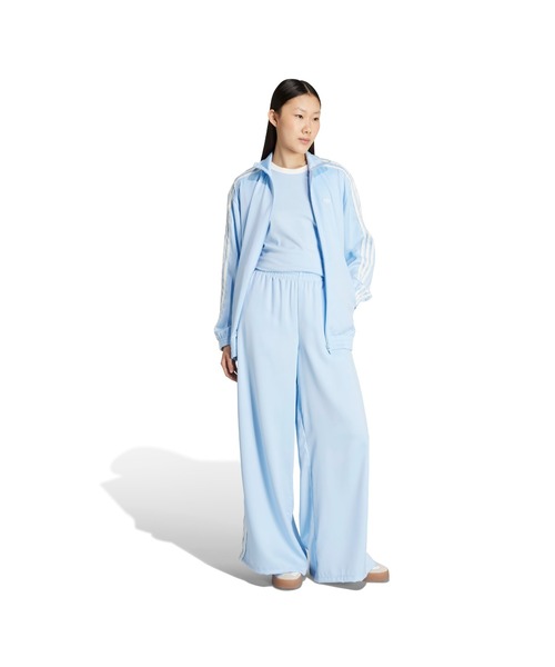 アディダス オリジナルス スリーストライプ ワイドレッグパンツ XL adidas Originals＞スリーストライプス ルーズ フレンチテリー