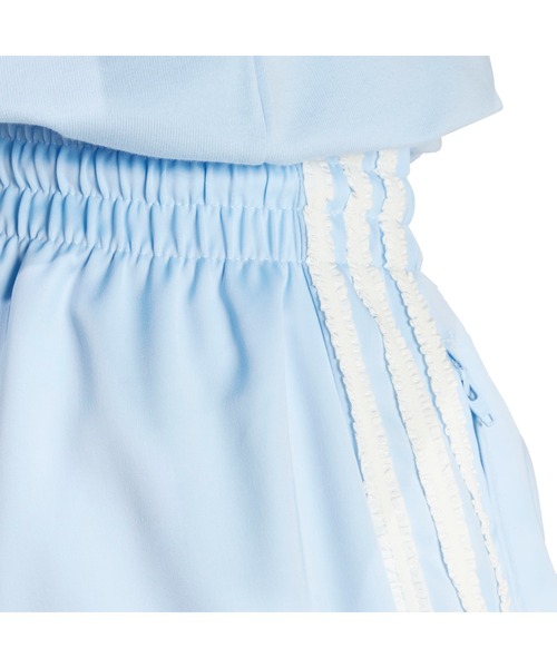 adidas パンツ SATIN WIDE LEG PANTS RUFFLE 3S / アディダス